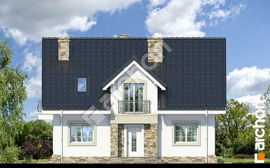 Elewacja frontowa projekt dom w lucernie p ver 2 afe9c514c920f24a20a651f93587ae9c  264