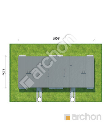 gotowy projekt Dom przy plantach 10 sytuacja