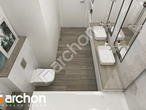 gotowy projekt Dom pod miłorzębem 22 (GB) Wizualizacja łazienki (wizualizacja 3 widok 4)