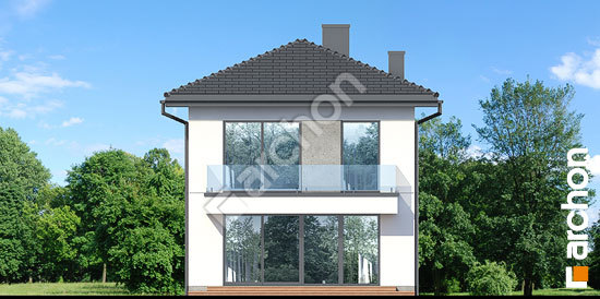 Elewacja ogrodowa projekt willa gaja dcaa577bc286b8b8788b5f6f80f4c968  267