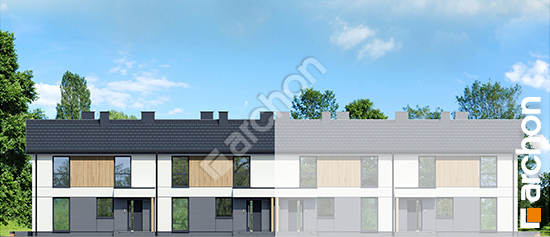 Elewacja frontowa projekt dom w everniach 4 r2ba ver 2 ee108b9e54b075694d29ef1c917671a0  264