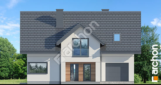 Elewacja frontowa projekt dom w balsamowcach 2 ce70b18c98efd12c85365e40bca31a9a  264