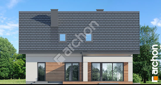 Elewacja ogrodowa projekt dom w balsamowcach 2 08f5de0948350caea1823b99057b5e47  267