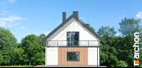 Elewacja boczna projekt dom w szyszkowcach 4 3bd9c0b2849f917a2f0fe10150102617  266