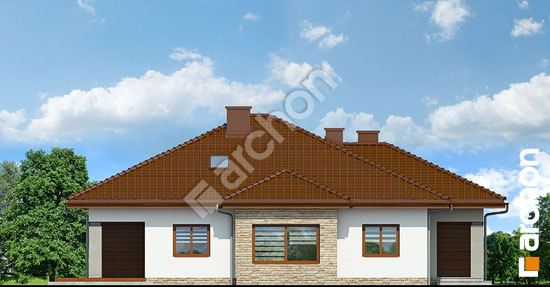 Elewacja boczna projekt dom w jonagoldach 2 186fe01e77d471de3c91870d5126a61a  266