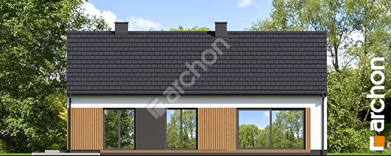 Elewacja ogrodowa projekt dom w zatrwianach 1082f1266b39a828dae19f6018297e6a  267