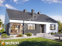 gotowy projekt Dom w zatrwianach widok 1