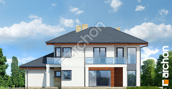 Elewacja boczna projekt willa oliwia 2 5e45f4cfef27b83f1b09a428ba3063f2  265
