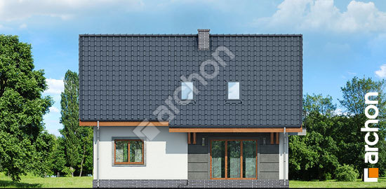 Elewacja ogrodowa projekt dom w lucernie 5 e oze a605843bc2ae602b633780a4dc7f73e6  267
