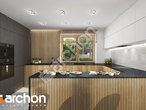 gotowy projekt Dom w lucernie 5 (E) OZE Wizualizacja kuchni 1 widok 1