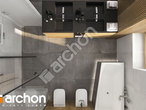 gotowy projekt Dom w lucernie 5 (E) OZE Wizualizacja łazienki (wizualizacja 3 widok 4)