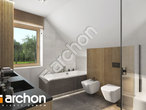 gotowy projekt Dom w lucernie 5 (E) OZE Wizualizacja łazienki (wizualizacja 3 widok 3)