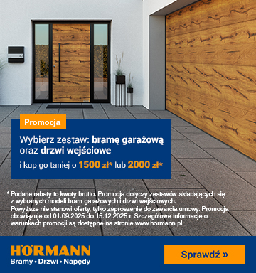 HORMANN - brama garażowa z napędem
