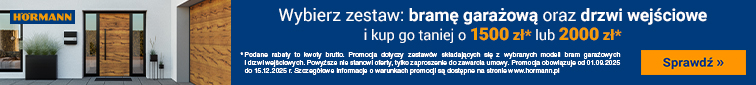 HORMANN - brama garażowa z napędem