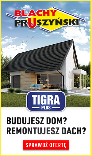 Reklama firmy Blachy Pruszyński