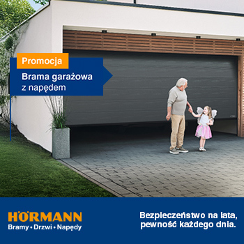 HORMANN - brama garażowa z napędem