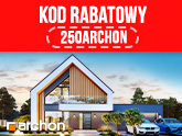 Zamów Najlepszy Projekt z Kodem Rabatowym 250ARCHON i zaplanuj budowę Domu!