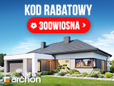 Kod rabatowy: 300WIOSNA na Twój wymarzony PROJEKT DOMU! 