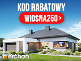 Wiosną domy rosną! Kod Rabatowy: WIOSNA250 na Twój wymarzony projekt domu