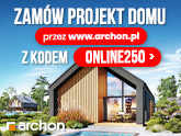 Zamów Najlepszy PROJEKT DOMU z Kodem Rabatowym ONLINE250 i zaplanuj budowę!