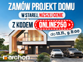 OSTATNIE DNI KODU RABATOWEGO! Zamów Najlepszy Projekt Domu w STAREJ, NIŻSZEJ CENIE z Kodem: ONLINE250