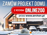 Zamów PROJEKT DOMU z Kodem Rabatowym ONLINE200 i zaplanuj budowę!