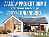 Zamów PROJEKT DOMU przez internet z Kodem Rabatowym ONLINE200