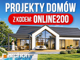 Zamów PROJEKT DOMU przez internet z Kodem Rabatowym ONLINE200