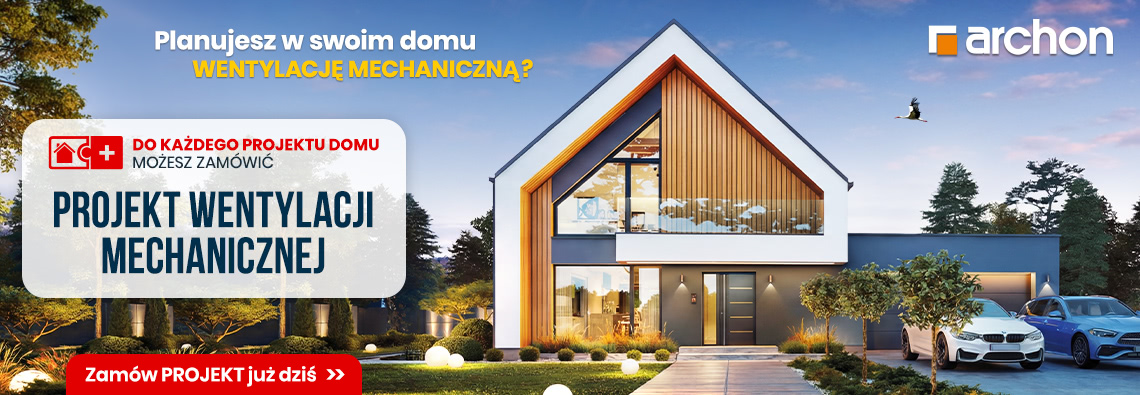 Projekty domów z wentylacją mechaniczną