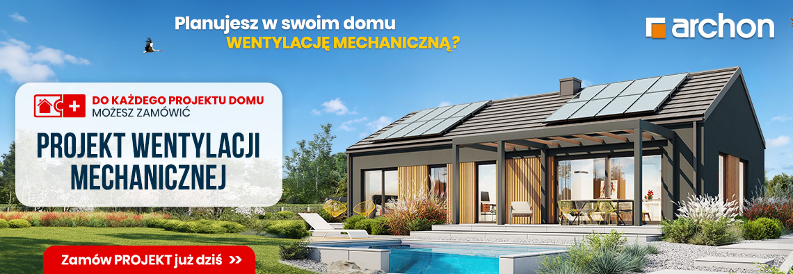 Projekty domów z wentylacją mechaniczną