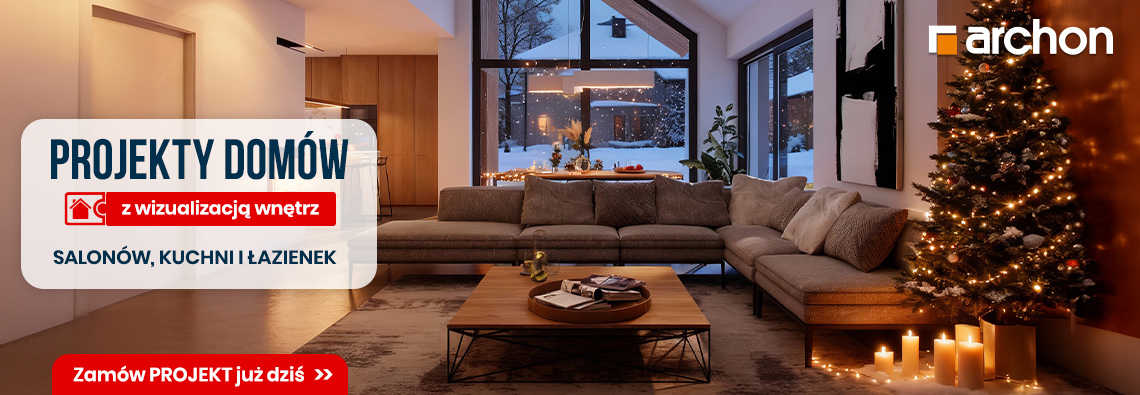 Projekty domów z wizualizacją wnętrz