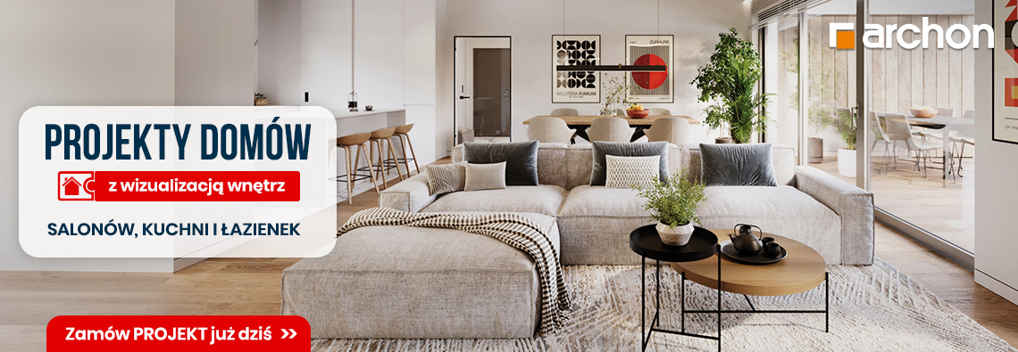 Projekty domów z wizualizacją wnętrz