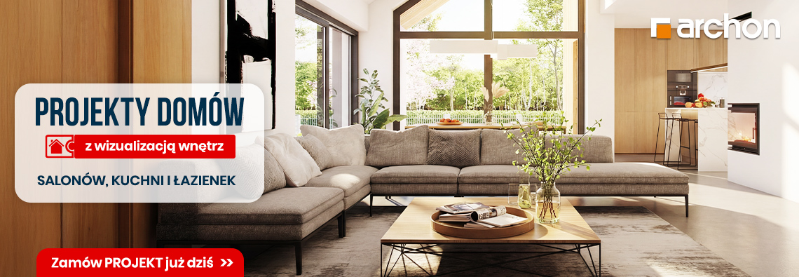Projekty domów z wizualizacją wnętrz