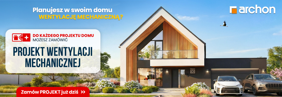 Projekty domów z wentylacją mechaniczną